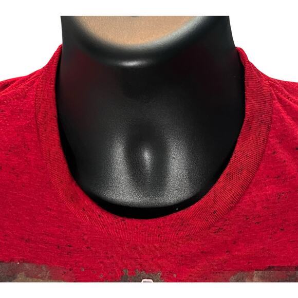 Star Wars Rogue One Red T-Shirt Size Small Poster of Characters Rebel Crew Andor - Picture 4 of 9